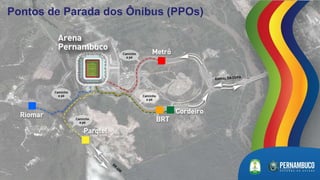 Pontos de Parada dos Ônibus (PPOs)
 