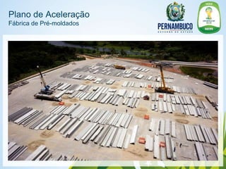 Plano de Aceleração
Fábrica de Pré-moldados
 