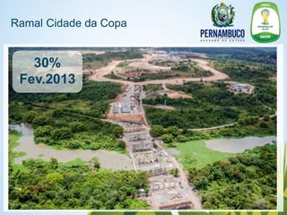 Ramal Cidade da Copa


   30%
 Fev.2013
 