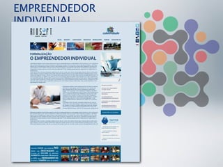 EMPREENDEDOR
INDIVIDUAL
 