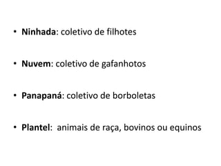substantivos Coletivos | PPTX