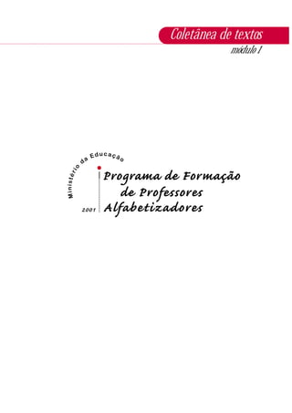 Coletânea de textos
módulo 1
 