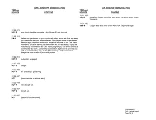 Transcript of CVR tape in Colgan Air Q400 crash | PDF