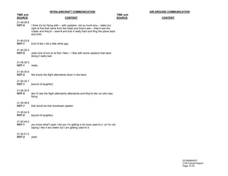 Transcript of CVR tape in Colgan Air Q400 crash | PDF