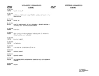 Transcript of CVR tape in Colgan Air Q400 crash | PDF