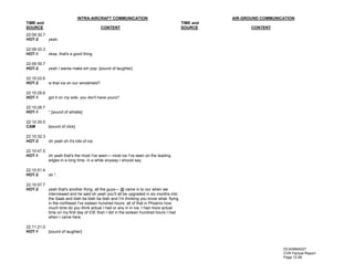 Transcript of CVR tape in Colgan Air Q400 crash | PDF