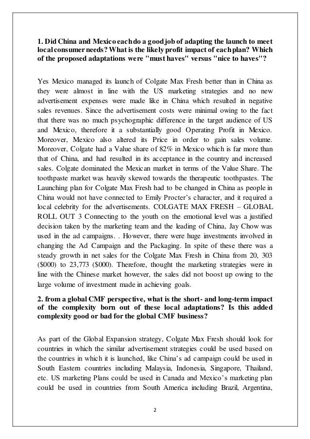 case study crest and colgate Consumer behavior case studies demonstrates processes of consumer learning and consumer communication strategies (india) limited (colgate) wanted to launch its colgate slimsoft charcoal toothbrush (a toothbrush with black bristles and which was infused with charcoal) in india. case study crest and colgate Consumer behavior case studies demonstrates processes of consumer learning and consumer communication strategies (india) limited (colgate) wanted to launch its colgate slimsoft charcoal toothbrush (a toothbrush with black bristles and which was infused with charcoal) in india.