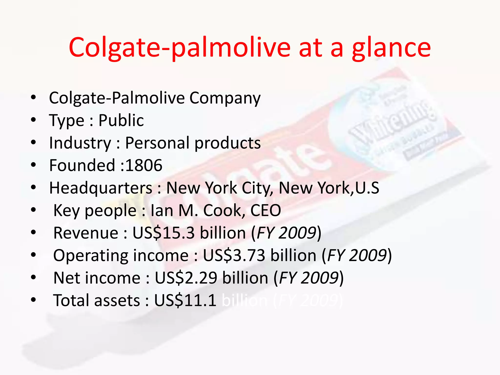 Colgate nirma | PPTX | Oral care | Personal Care