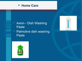  Home Care
 Axion - Dish Washing
Paste
 Palmolive dish washing
Paste
 