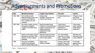 Advertisements and Promotions
 