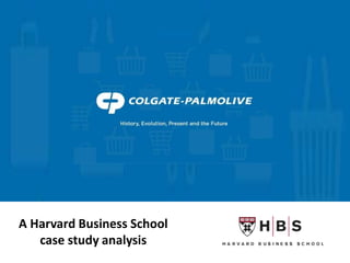 A Harvard Business School
case study analysis
 