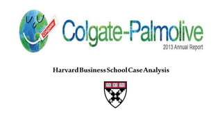 HarvardBusinessSchoolCaseAnalysis
 