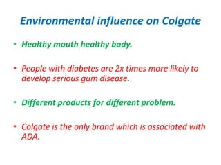 Colgate consumer behaviour | PPTX