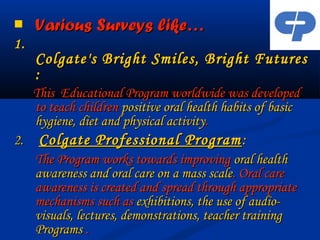 Essay On Colgate Colgate final | PPT