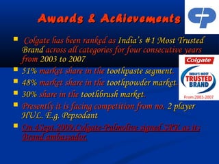 Colgateppt 091201144928-phpapp02 | PPT
