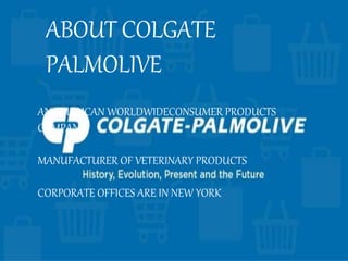 Essay On Colgate Colgate case study | PPTX