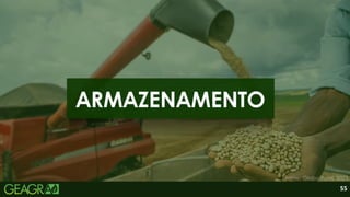55
ARMAZENAMENTO
Fonte: Globo Rural, 2023.
 