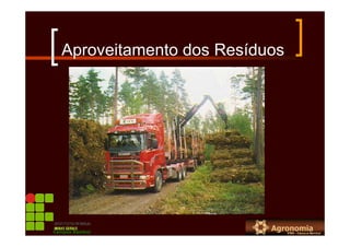 Aproveitamento dos Resíduos
Campus Bambuí
 