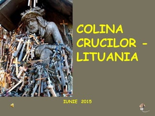 COLINA
CRUCILOR -
LITUANIA
IUNIE 2015
 
