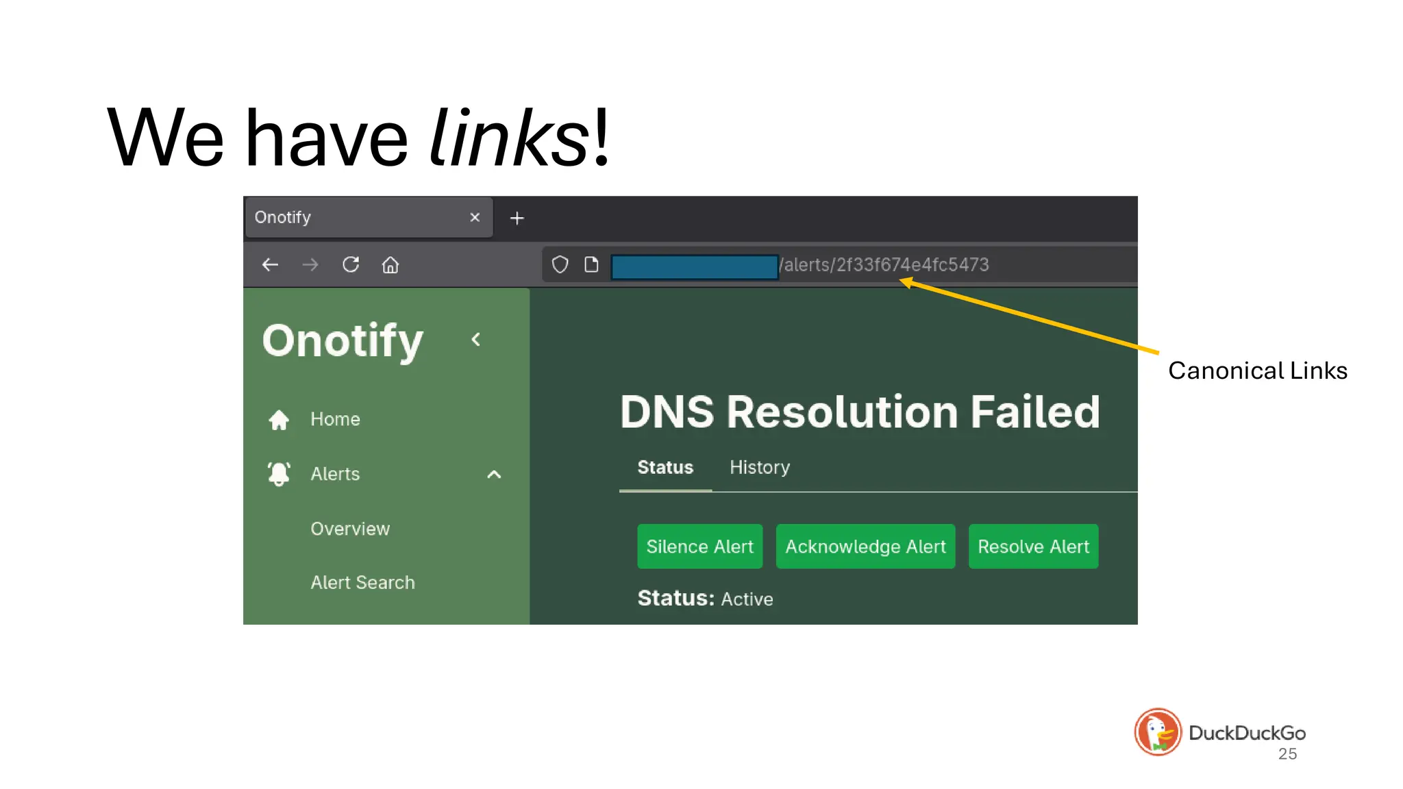 25
We have links!
Canonical Links
 