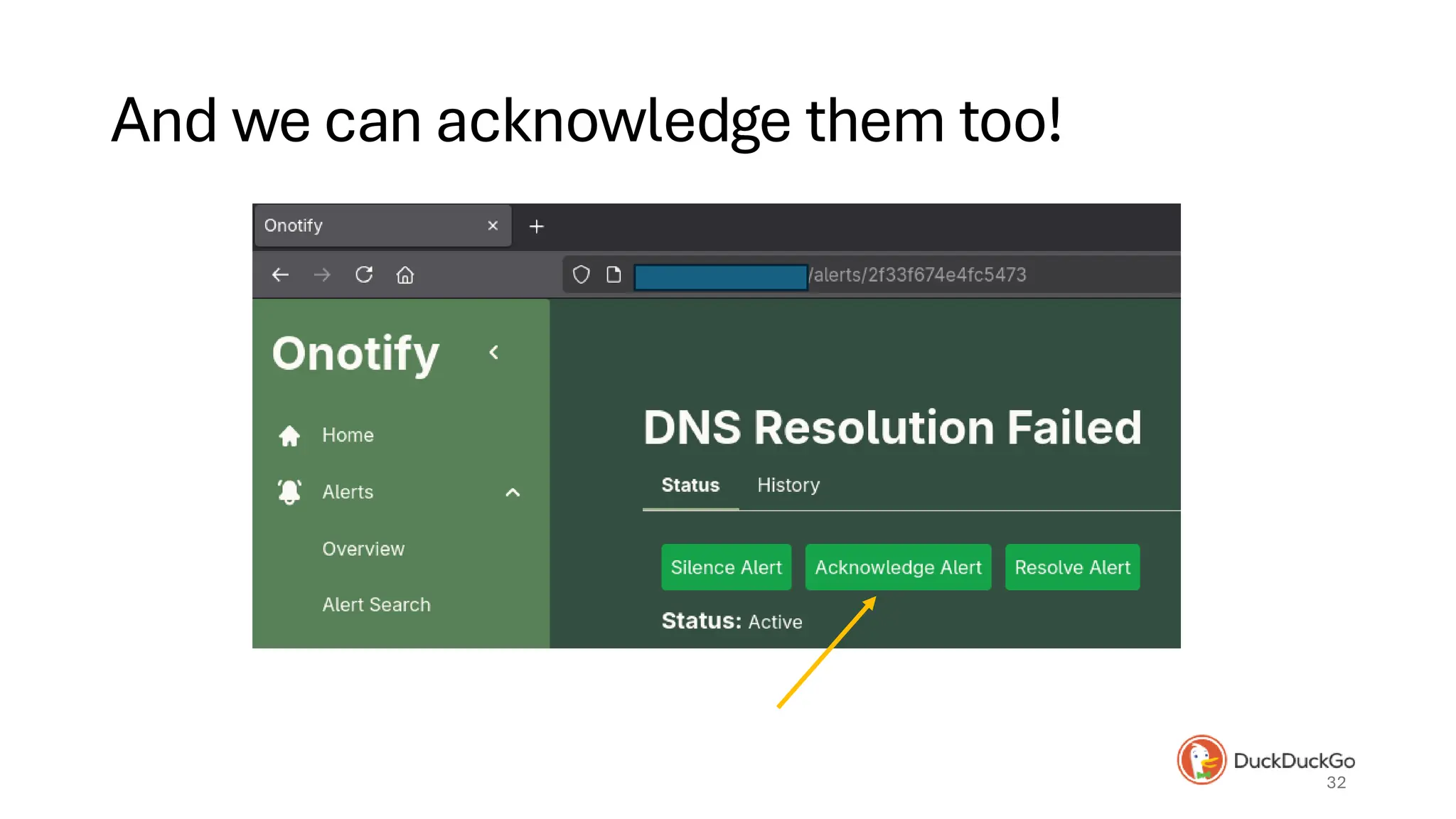 And we can acknowledge them too!
32
 