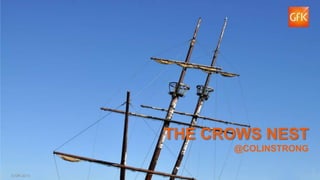 THE CROWS NEST
@COLINSTRONG
© GfK 2013

 