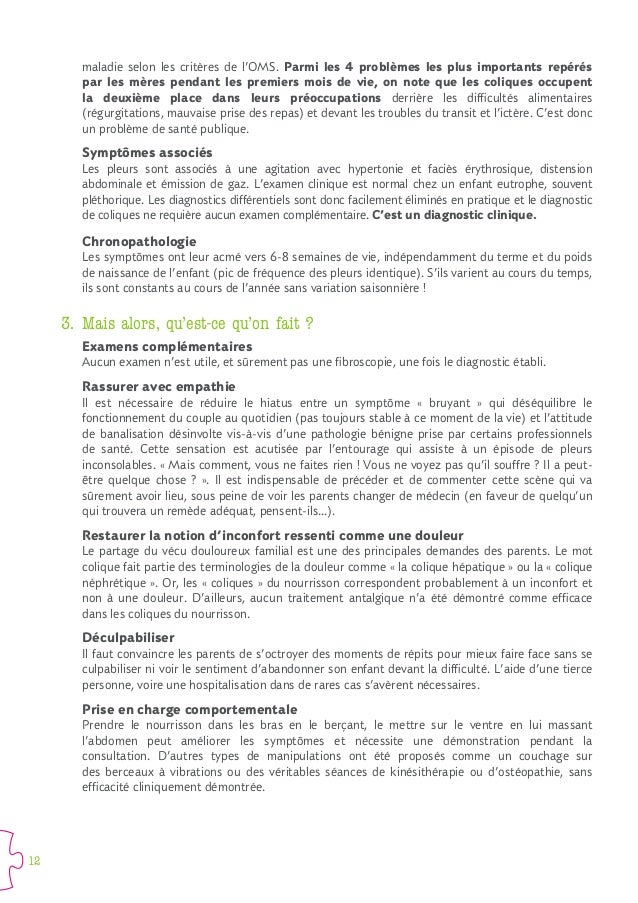 Coliques Le Nourrisson Est Aussi En Crise Coliques Le Nourrisson Est Aussi En Crise