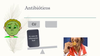 Antibióticos
CU
 