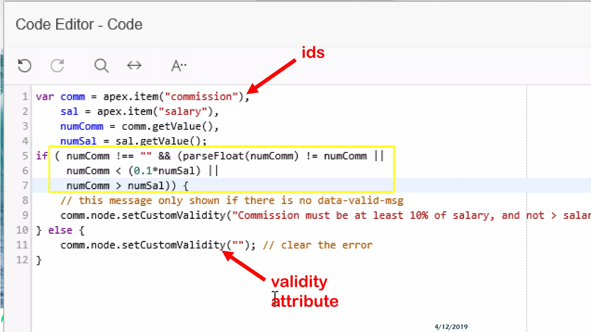 TH TechnologyTH Technology
APEX Grid APIs
ids
validity
attribute
4/12/2019
 