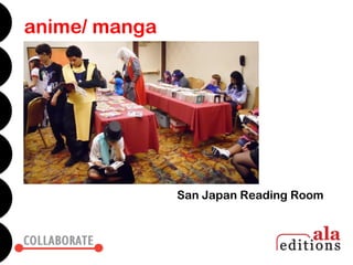 anime/ manga




               San Japan Reading Room
 