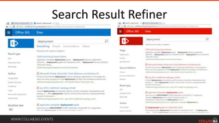 WWW.COLLAB365.EVENTS
Search Result Refiner
 