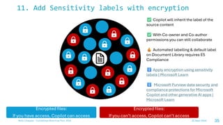 Microsoft 365 Copilot Data Security and Governance | PDF