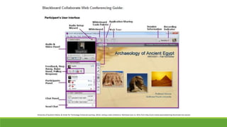 University of Southern Maine, & Center for Technology Enhanced Learning. (2014). Joining a web conference. Retrieved June 12, 2014, from http://usm.maine.edu/ctel/joining-elluminate-live-session
 