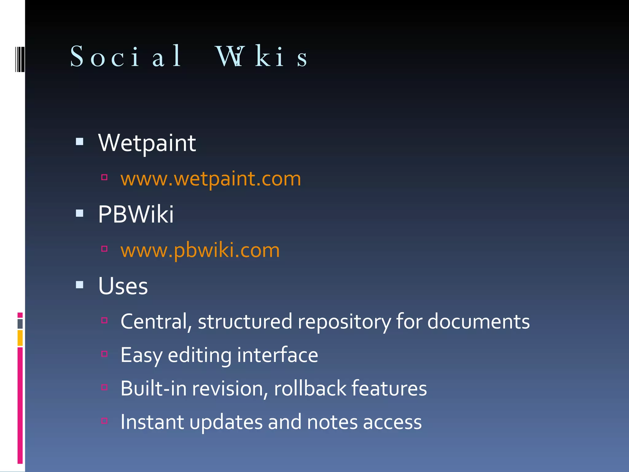 Social Networking Sites 