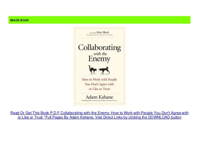Collaborating With The Enemy PDF Free Download Collaborating With The Enemy PDF Free Download