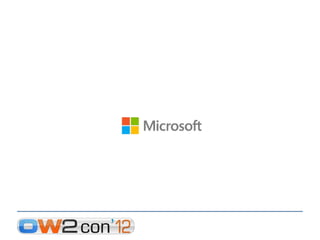 Collaborating with Open Source in the Cloud era, OW2con'12, Paris