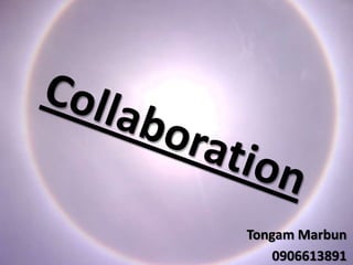Collaboration TongamMarbun 0906613891 