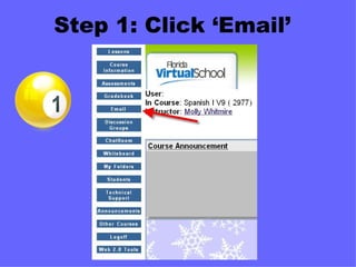Step 1: Click ‘Email’  