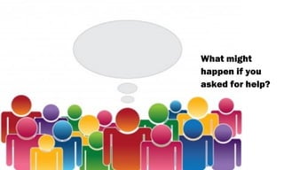 What might
happen if you
asked for help?

 