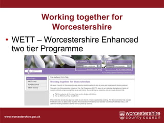 Joined up – One Council solutions