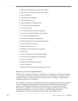 Collaboration In Nepa: A Handbook for Practioners