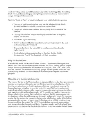 Collaboration In Nepa: A Handbook for Practioners