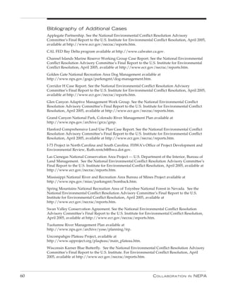 Collaboration In Nepa: A Handbook for Practioners