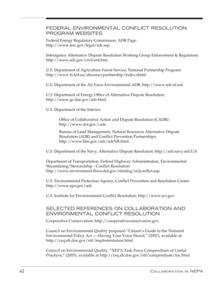 Collaboration In Nepa: A Handbook for Practioners