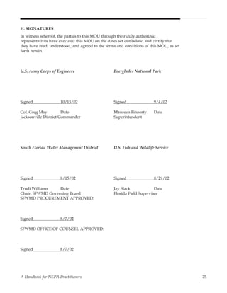 Collaboration In Nepa: A Handbook for Practioners