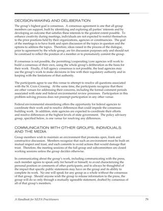 Collaboration In Nepa: A Handbook for Practioners