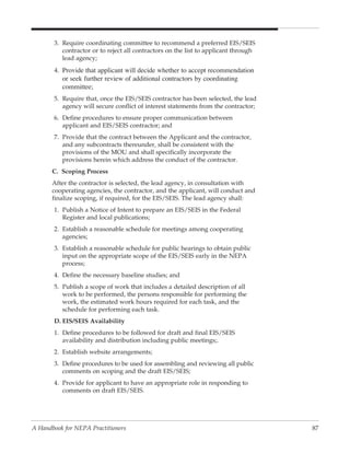 Collaboration In Nepa: A Handbook for Practioners