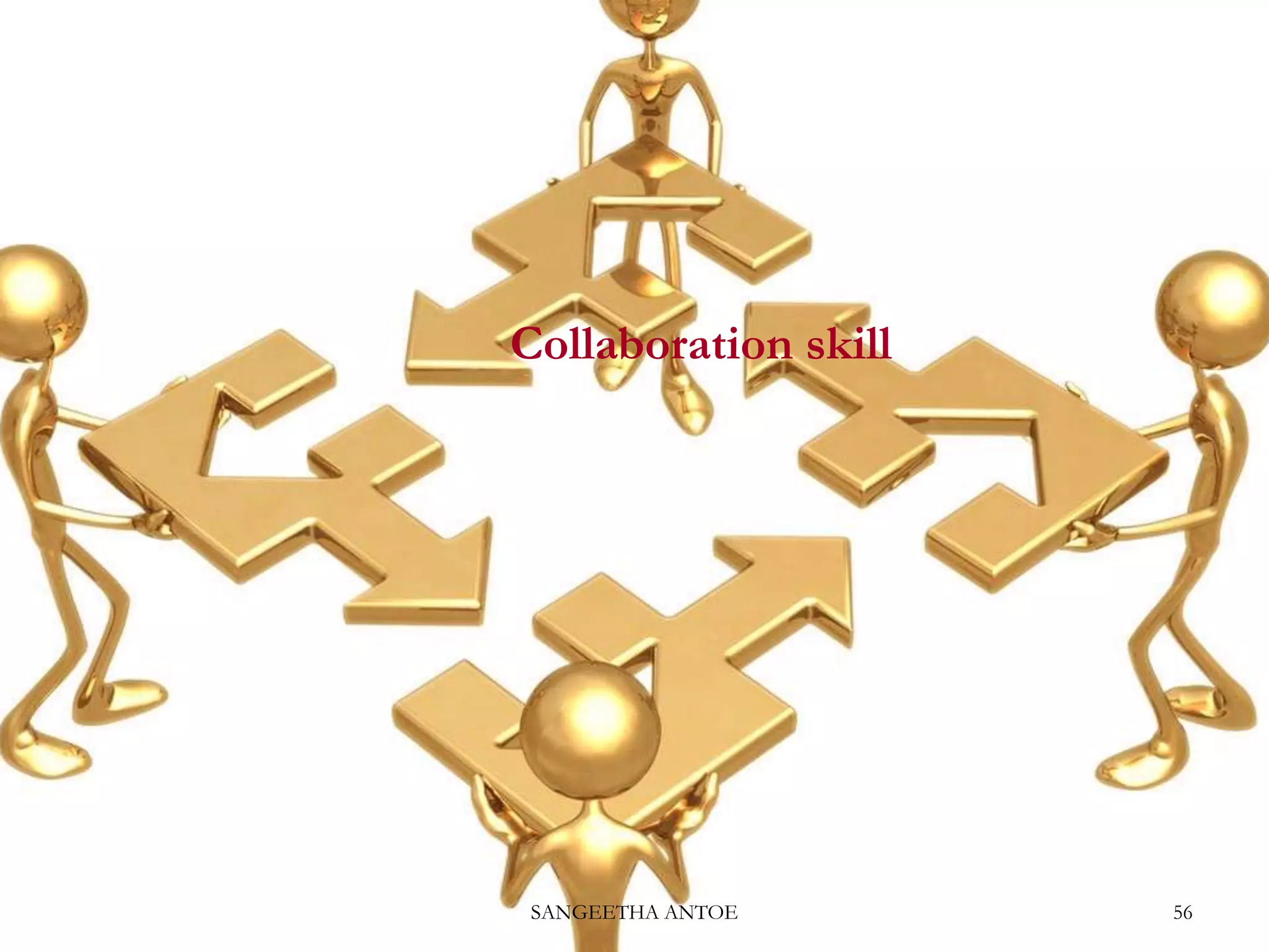 Collaboration skill

SANGEETHA ANTOE

56

 