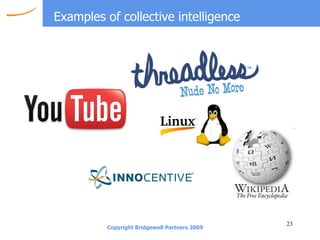 Examples of collective intelligence 