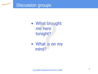 Discussion groups 